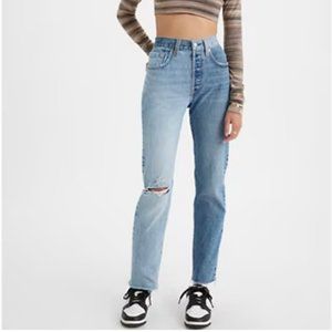 Levi's Premium 501 TWO-TONE WOMEN'S JEANS